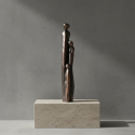 Statueta bronz "Camin implinit"