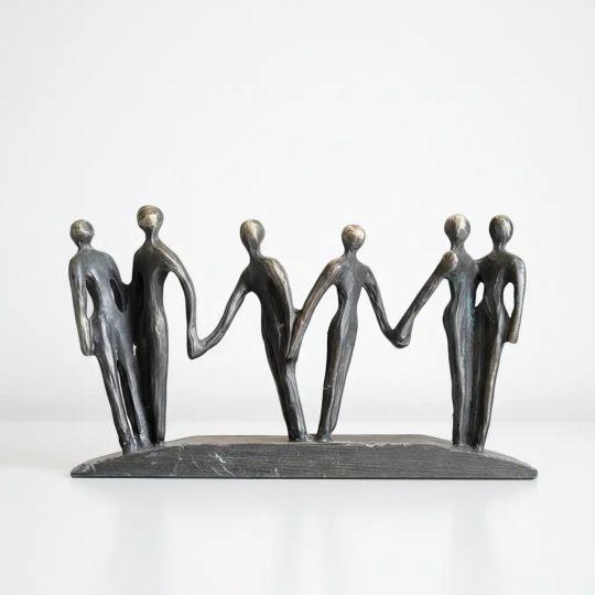 Statueta bronz "Echipa noastra"