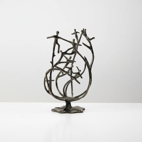 Statueta bronz "Echipa dinamica"