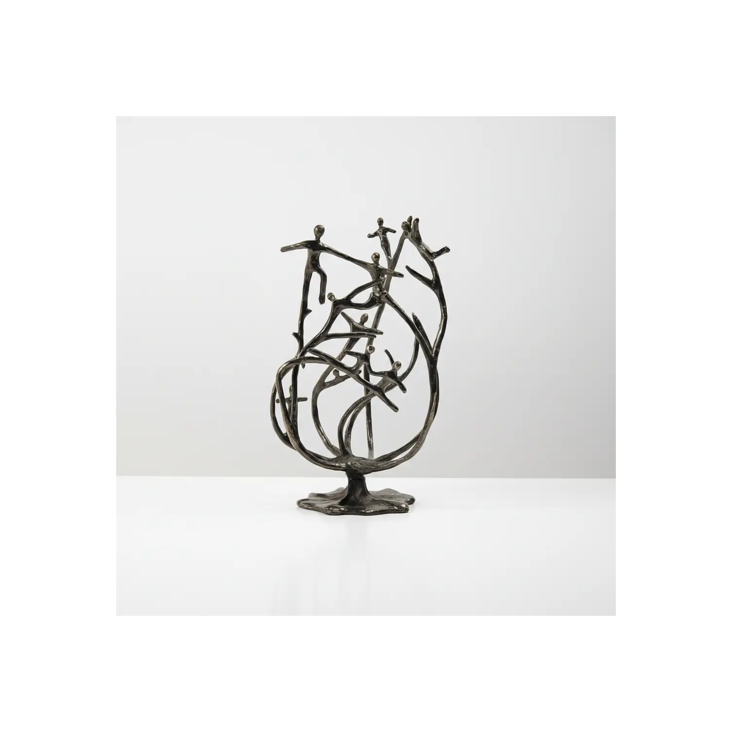 Statueta bronz "Echipa dinamica"