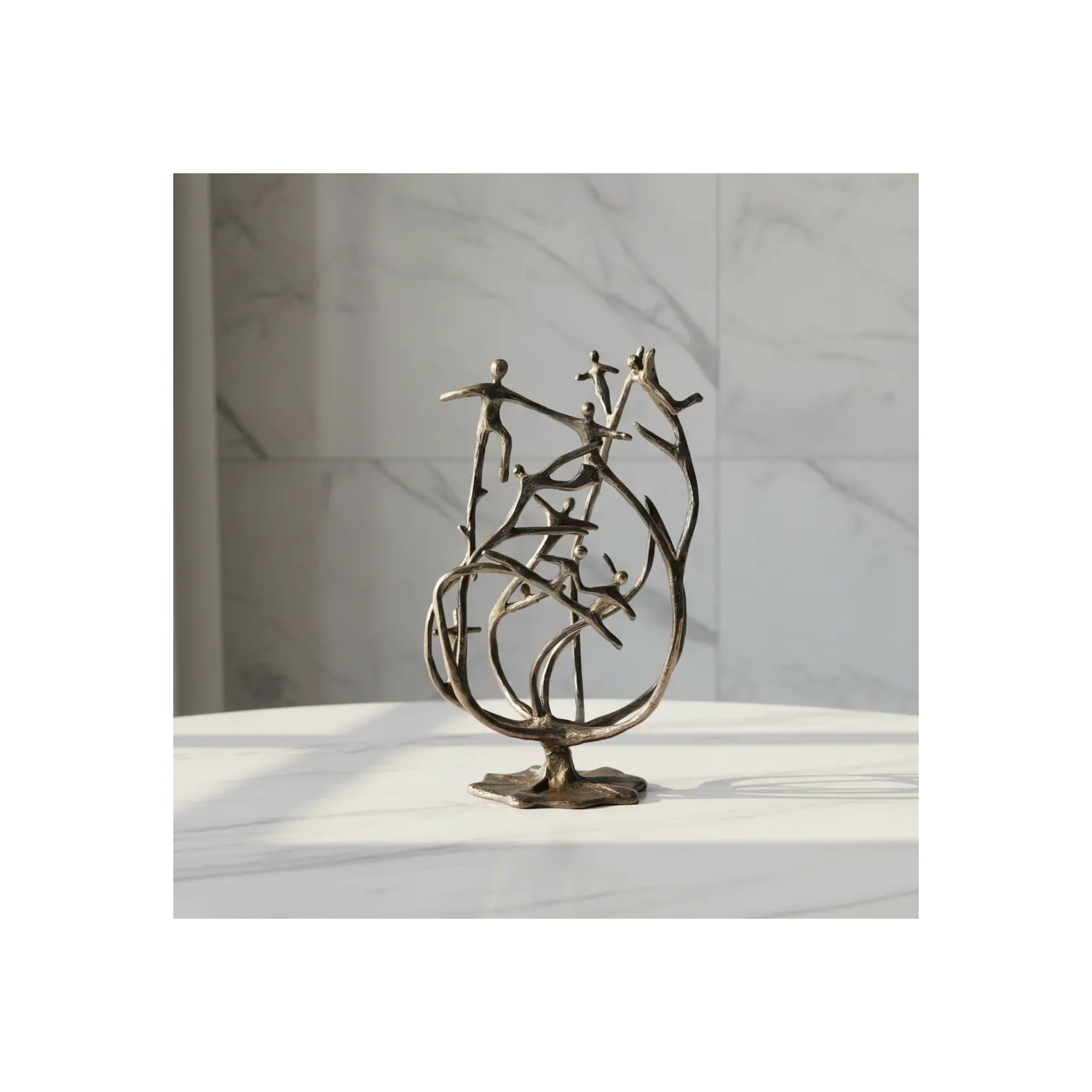 Statueta bronz "Echipa dinamica"