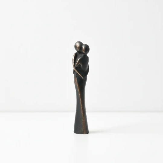 Statueta bronz "Iubire de mama"