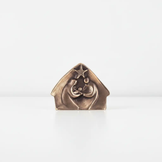 Relief bronz "Nasterea Domnului"