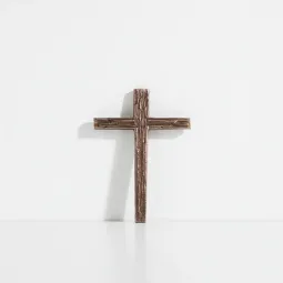 Cruce bronz masiv Calvary