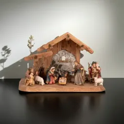 Decor "Bethlehem" lemn, 13 piese