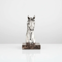 Statueta argintata ”Cal” 25cm