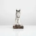 Statueta argintata ”Cal” 25cm