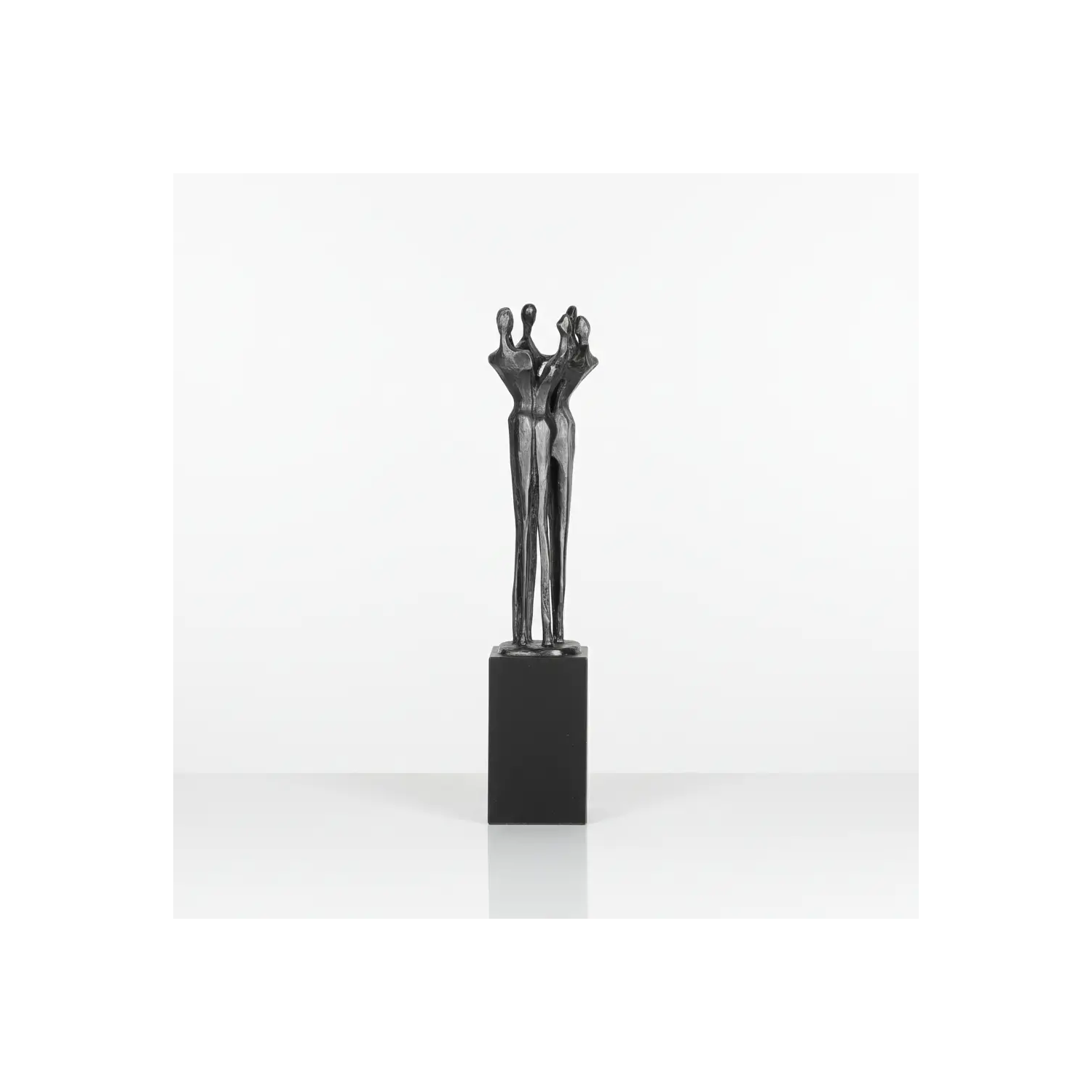 Statueta bronz "Umar langa umar suntem o forta"