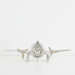 Ceas de birou avion Art Deco Flight