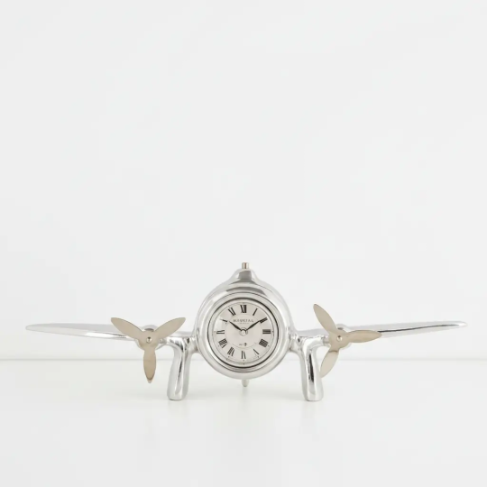 Ceas de birou avion Art Deco Flight
