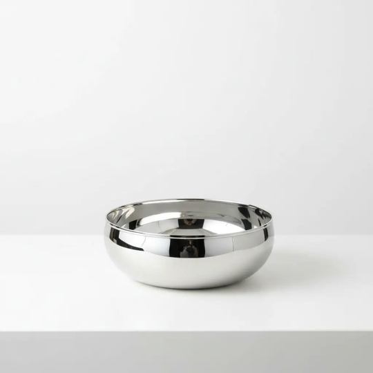 Castron argint masiv Smooth 18cm
