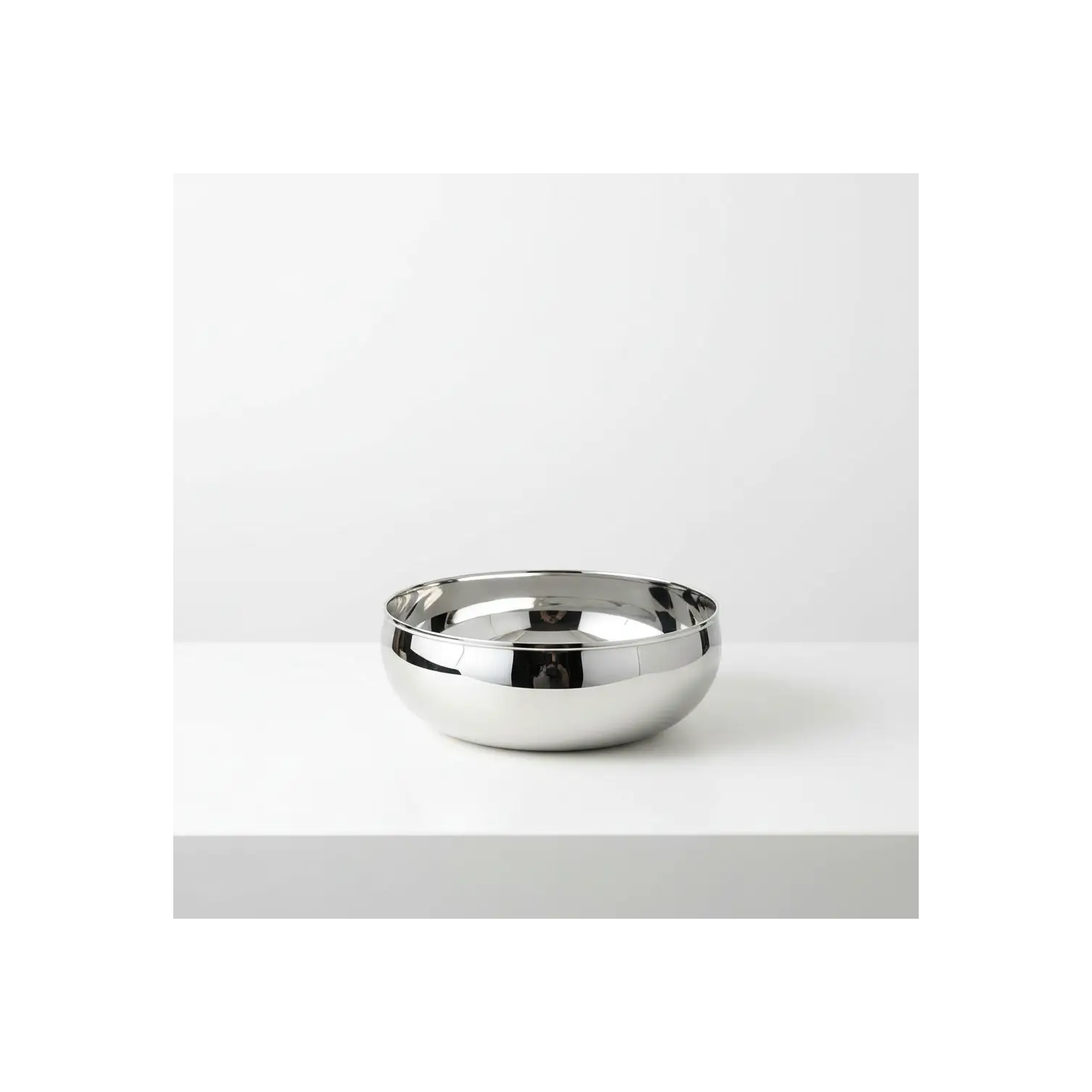 Castron argint masiv Smooth 18cm
