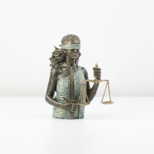 Statueta "Zeita Justitiei" 34cm