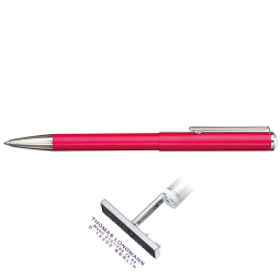 Pix cu stampila Classic coral
