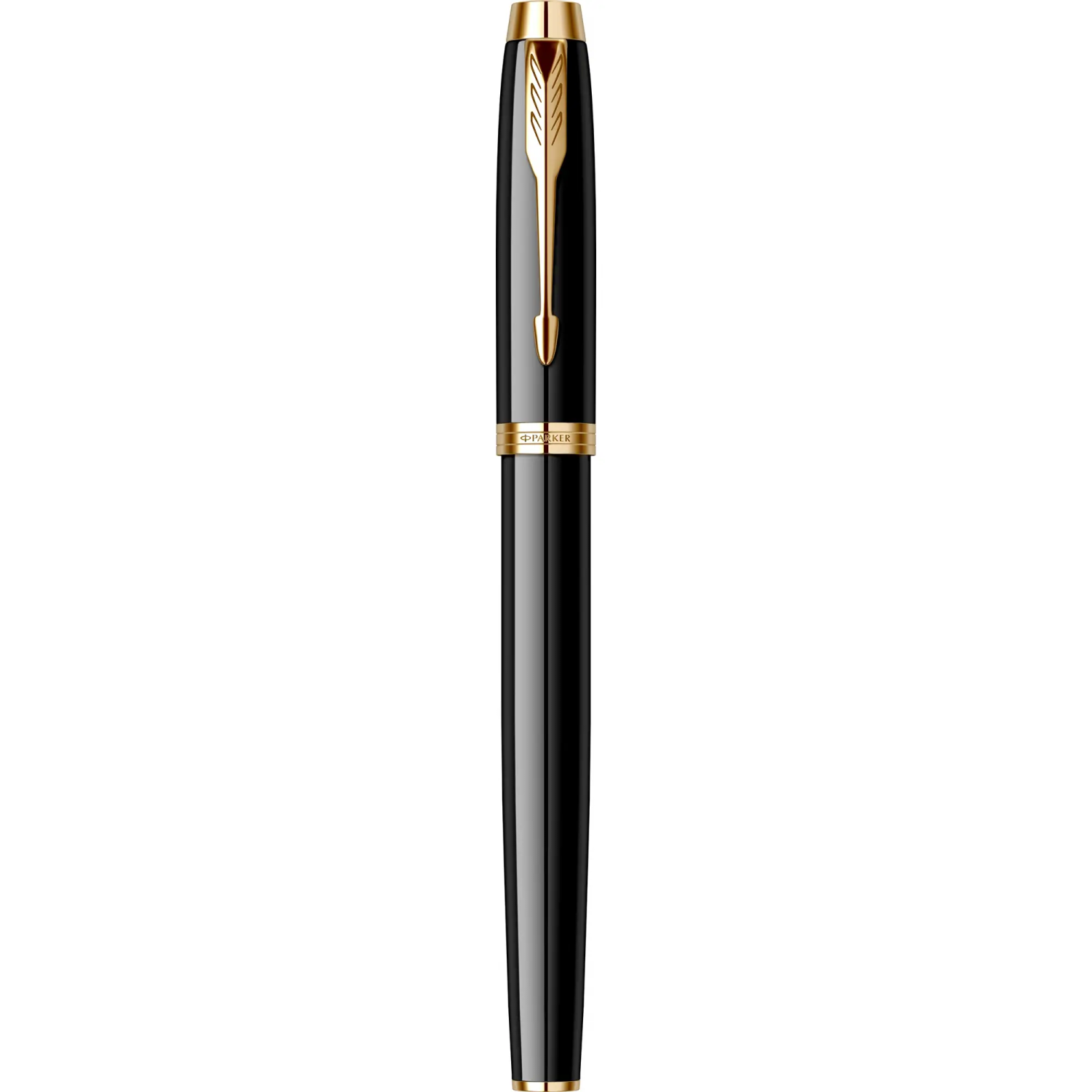Set stilou Parker IM Gold placat cu aur cu notes