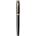 Set stilou Parker IM Gold placat cu aur cu notes