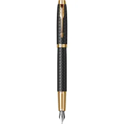 Stilou Parker IM Royal Premium Black placat cu aur