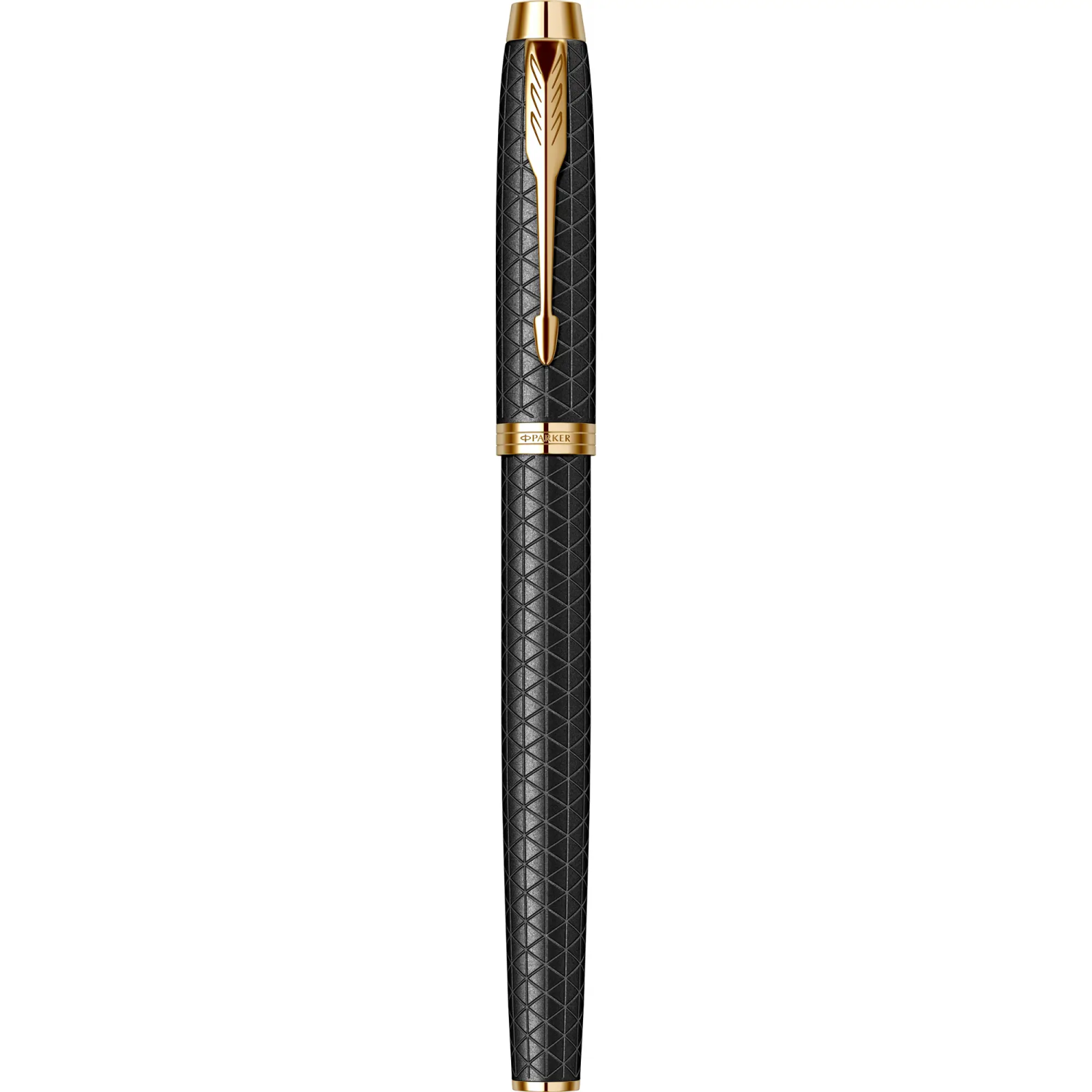 Stilou Parker IM Royal Premium Black placat cu aur