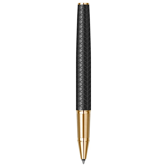 Roller Parker IM Royal Premium Black placat cu aur