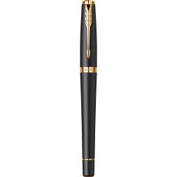Stilou Urban Royal Muted Black placat cu aur