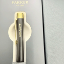 Set pix Parker Urban Muted Black placat cu aur cu notes