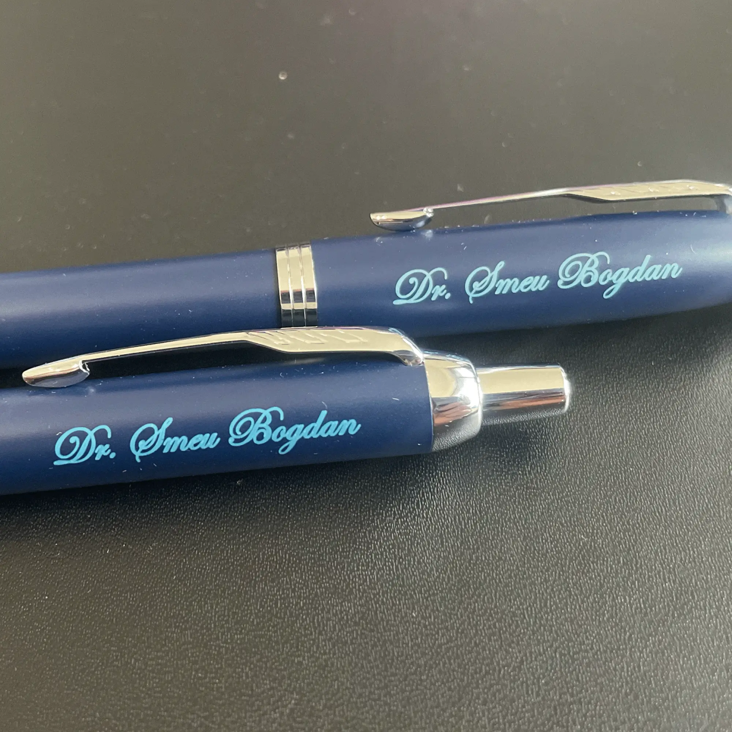 Set stilou si roller Parker IM Royal Matte Blue