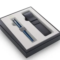 Roller Parker IM Royal Matte Blue cu etui