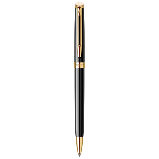 Set pix Waterman Hemisphere Gold cu notes