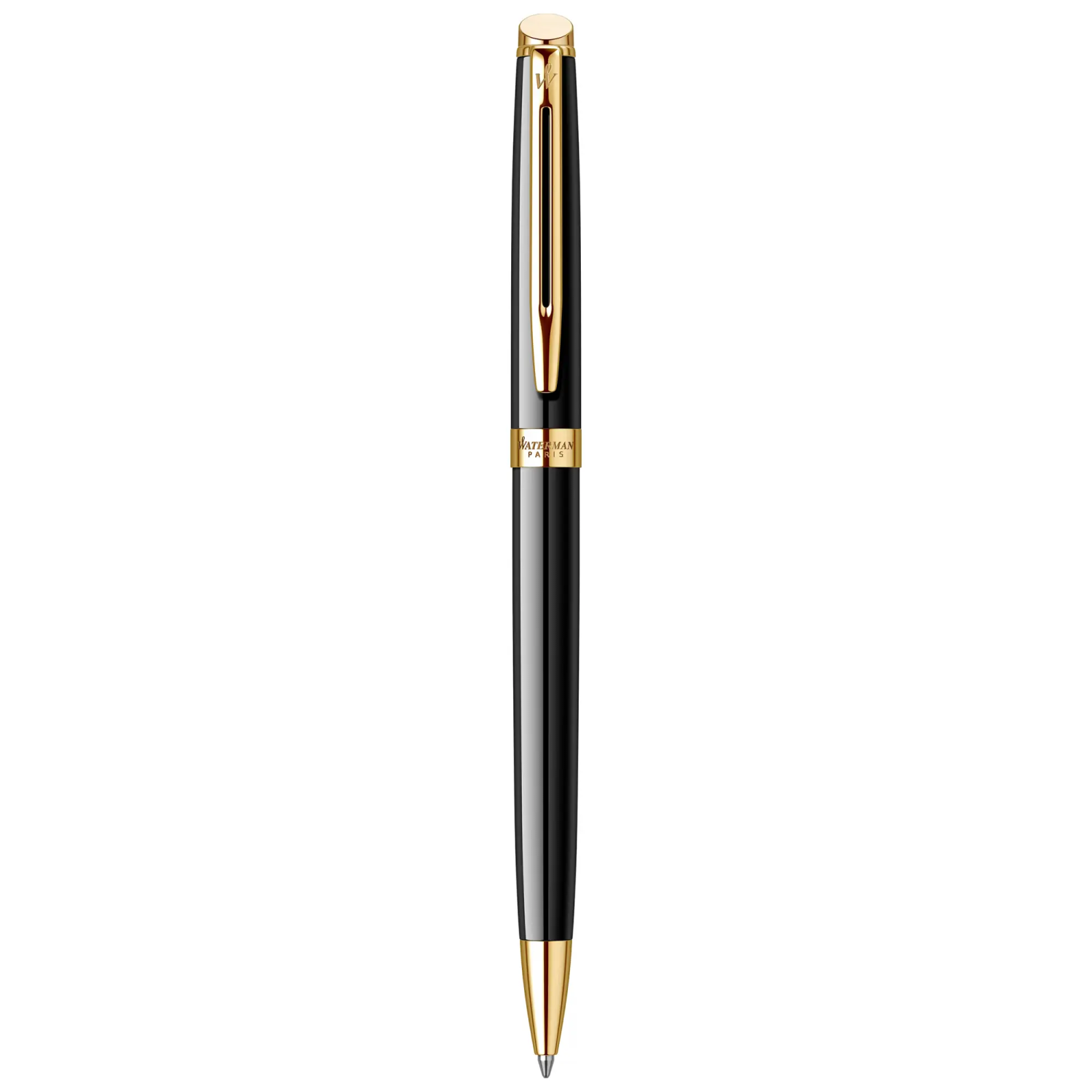 Set pix Waterman Hemisphere Gold cu notes