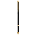 Set stilou Waterman Hemisphere Gold cu notes