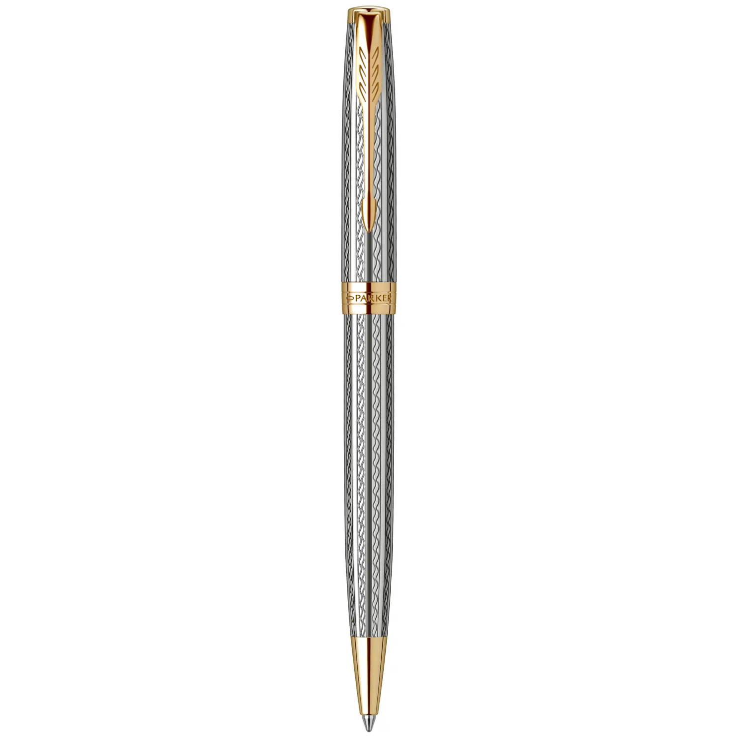 Pix argint masiv Parker Sonnet Royal Silver Mistral