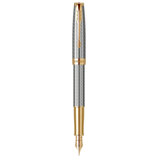 Stilou argint masiv Parker Sonnet Royal Silver Mistral