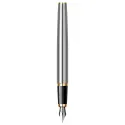 Set pix si stilou Parker IM Royal Brushed Gold