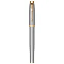 Set pix si stilou Parker IM Royal Brushed Gold