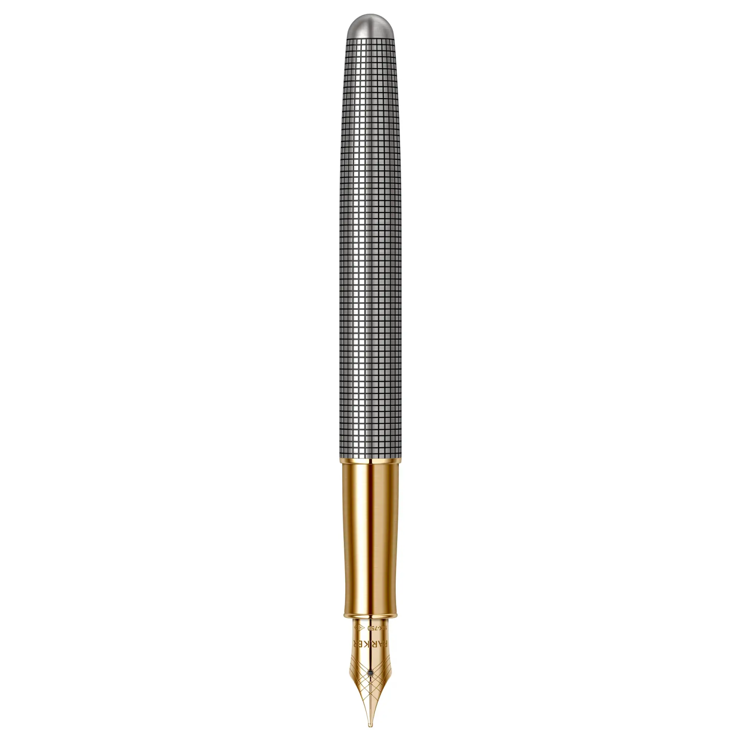 Stilou argint masiv Parker Sonnet Royal Chiselled Silver GT
