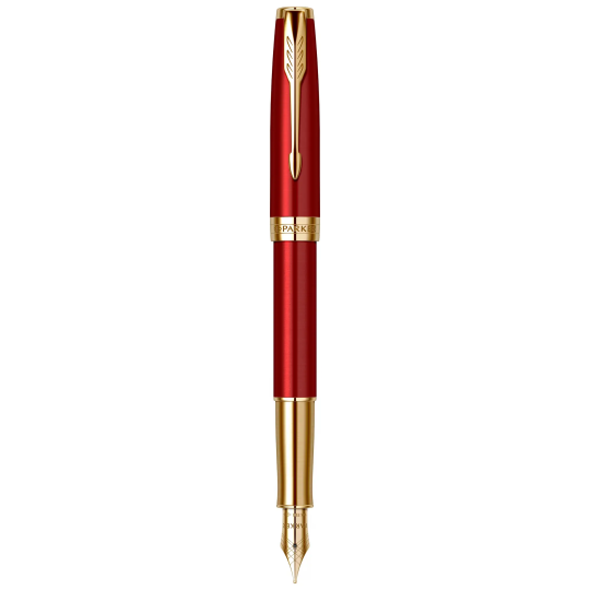 Stilou Parker Sonnet Royal Ruby penita aur masiv 18k