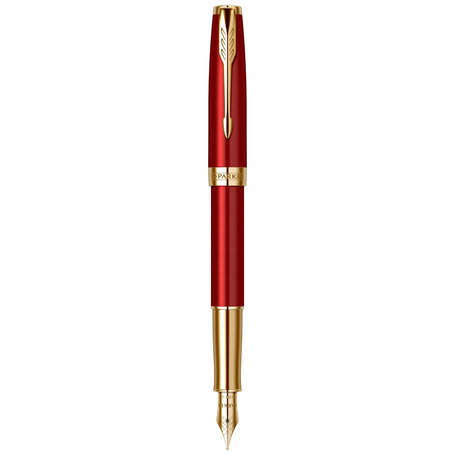 Stilou Parker Sonnet Royal Ruby penita aur masiv 18k