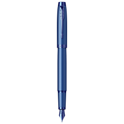 Set stilou Parker IM Royal Monochrome Blue cu notes