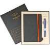 Set stilou Parker IM Royal Monochrome Blue cu notes