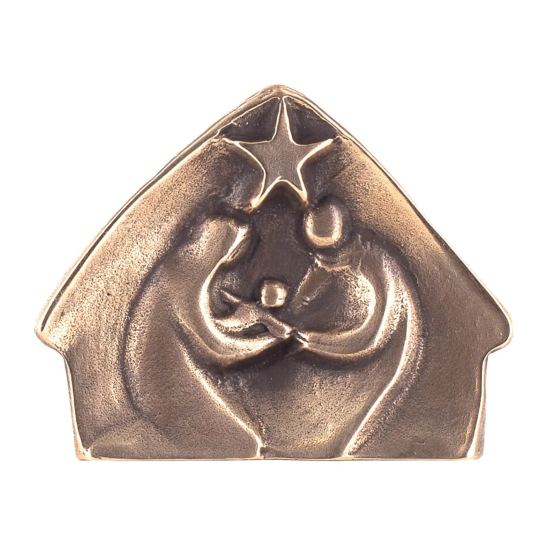 Relief bronz "Nasterea Domnului"