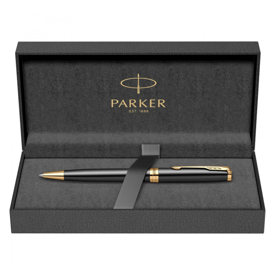 Pix Parker Sonnet Royal Matte placat cu aur 23K