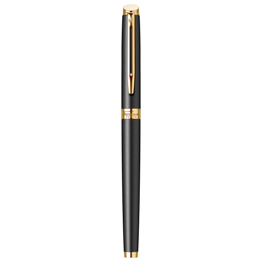 Roller Waterman Hemisphere Matte Gold placat cu aur 23K