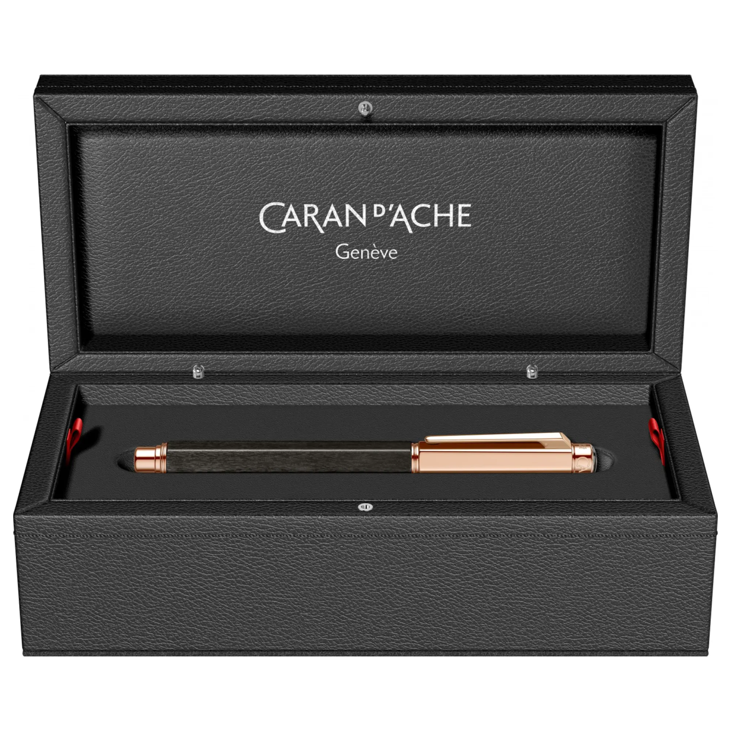 Stilou Caran d'Ache Varius Ebony Wood Gold