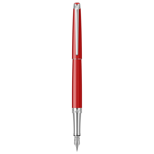 Stilou Caran d'Ache Leman Red Slim 18k