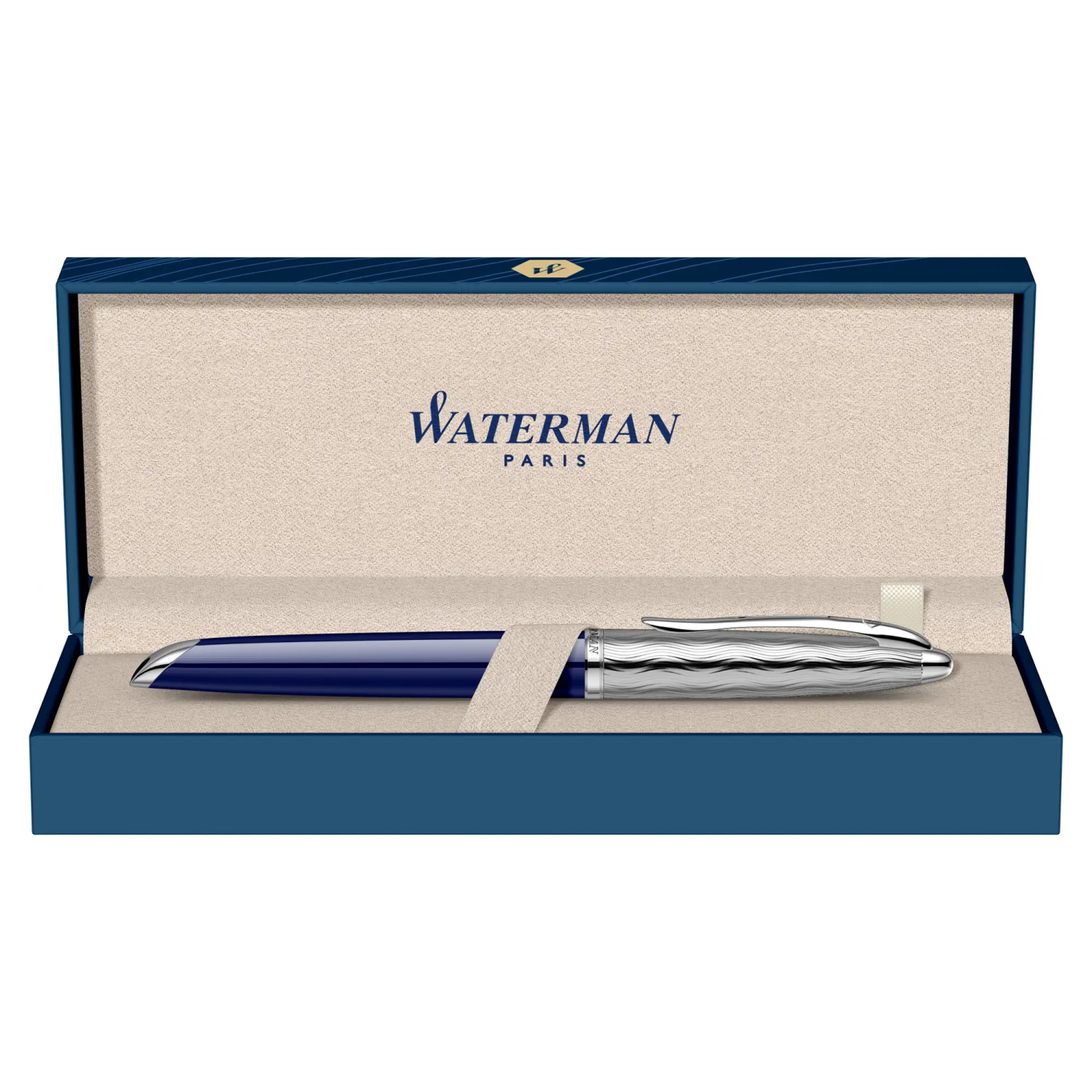 Stilou Waterman Carene DeLuxe Dark Blue Wave