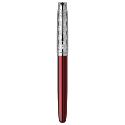 Stilou Parker Sonnet Royal Metal Red penita aur masiv 18k