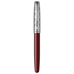 Stilou Parker Sonnet Royal Metal Red penita aur masiv 18k