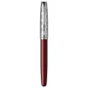 Stilou Parker Sonnet Royal Metal Red penita aur masiv 18k