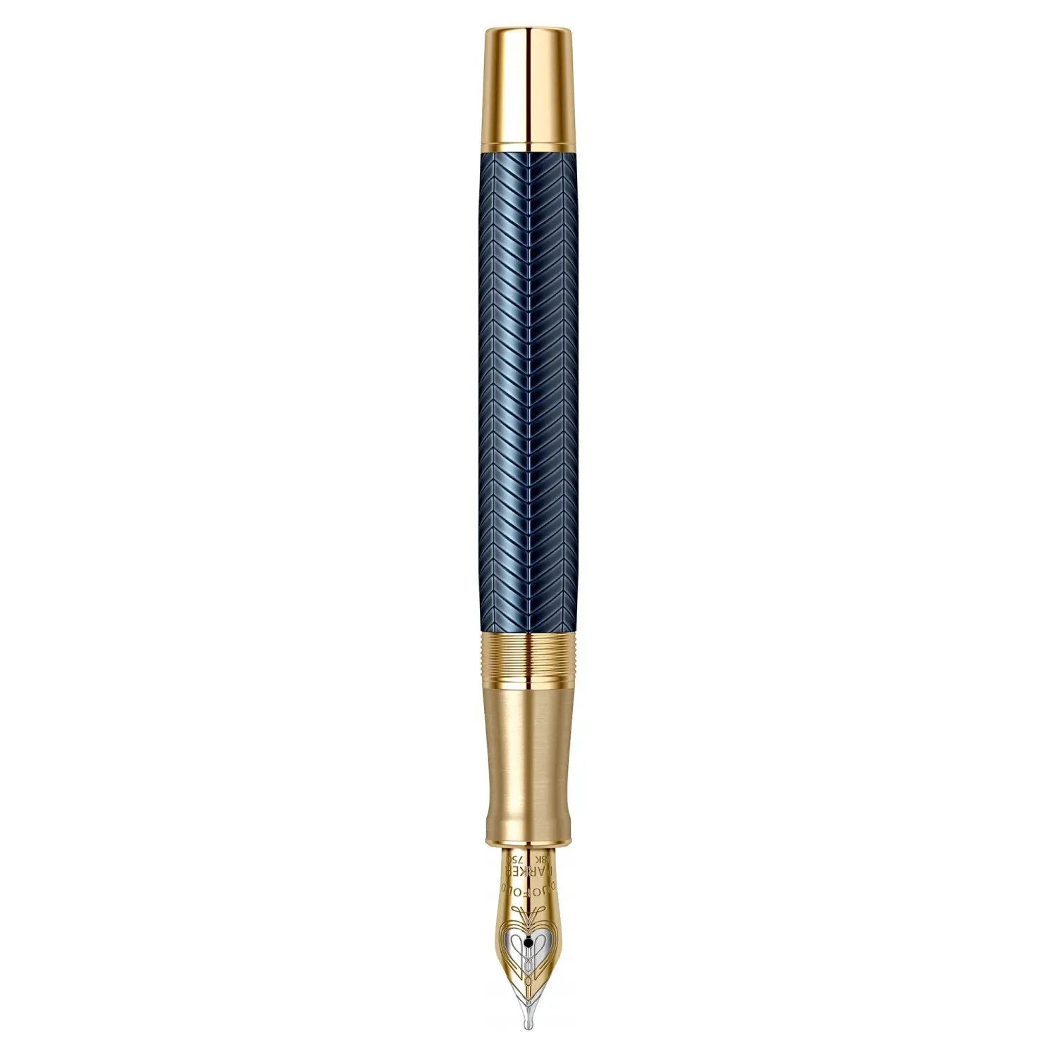 Stilou Parker Duofold Royal Prestige Blue Chevron