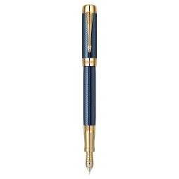 Stilou Parker Duofold Royal Prestige Blue Chevron